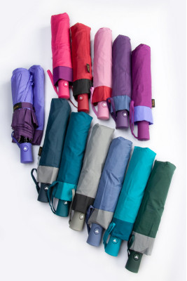 Жіноча парасолька-напівавтомат